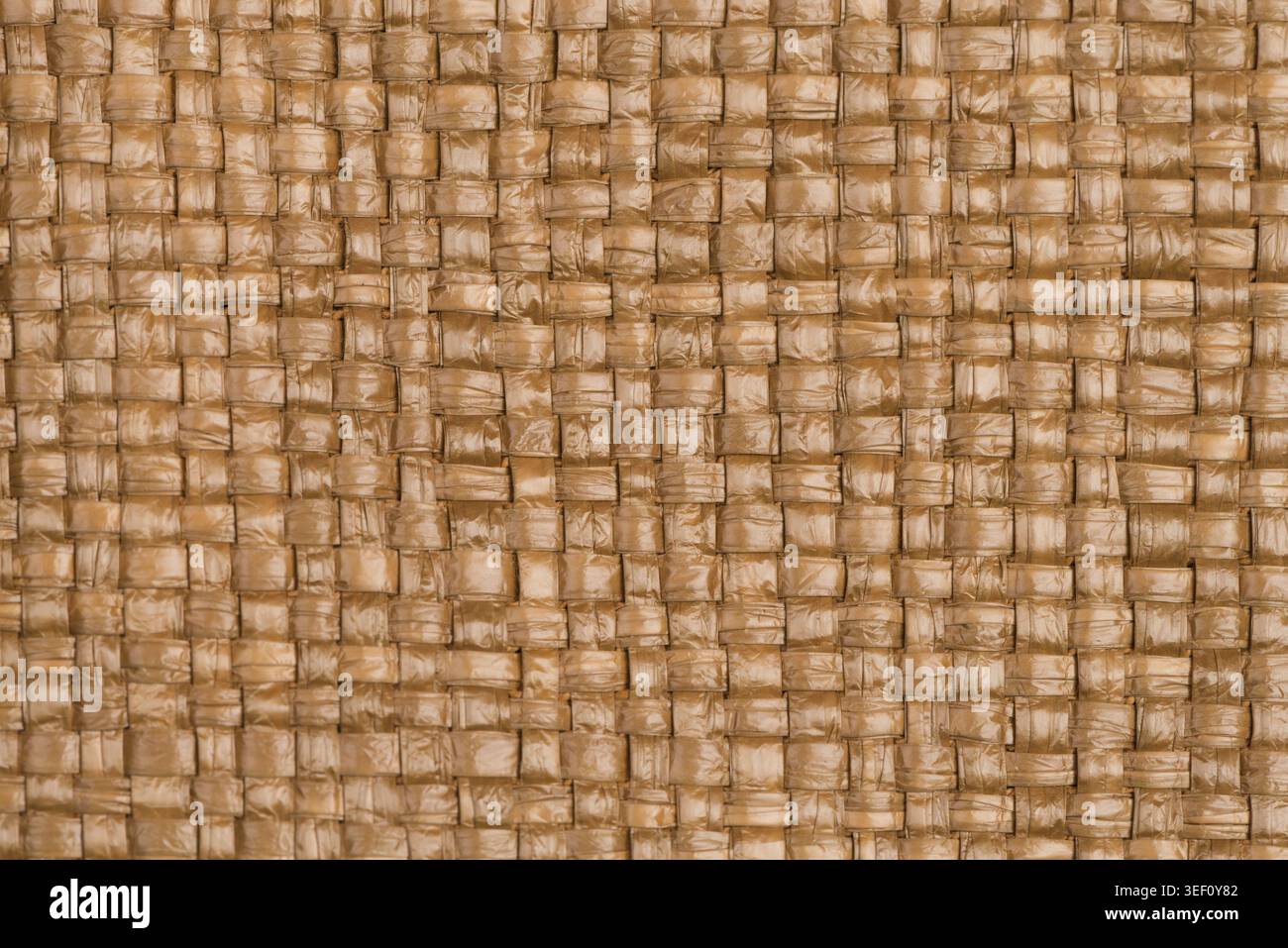 Bamboo texture background bound together in a pattern Stock Photo