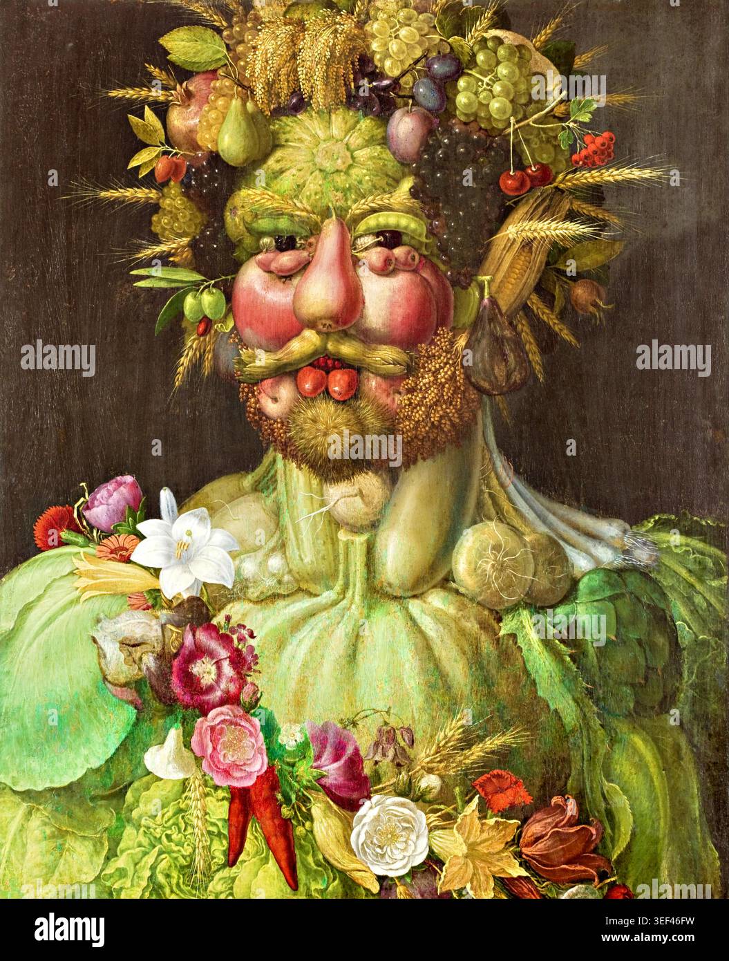 Arcimboldo portrait hi-res stock photography and images - Alamy