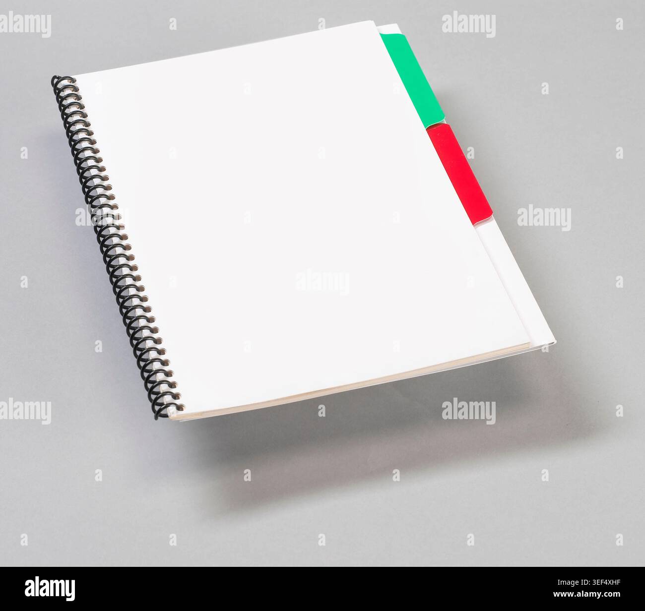 Blank note paper notebook Stock Photo