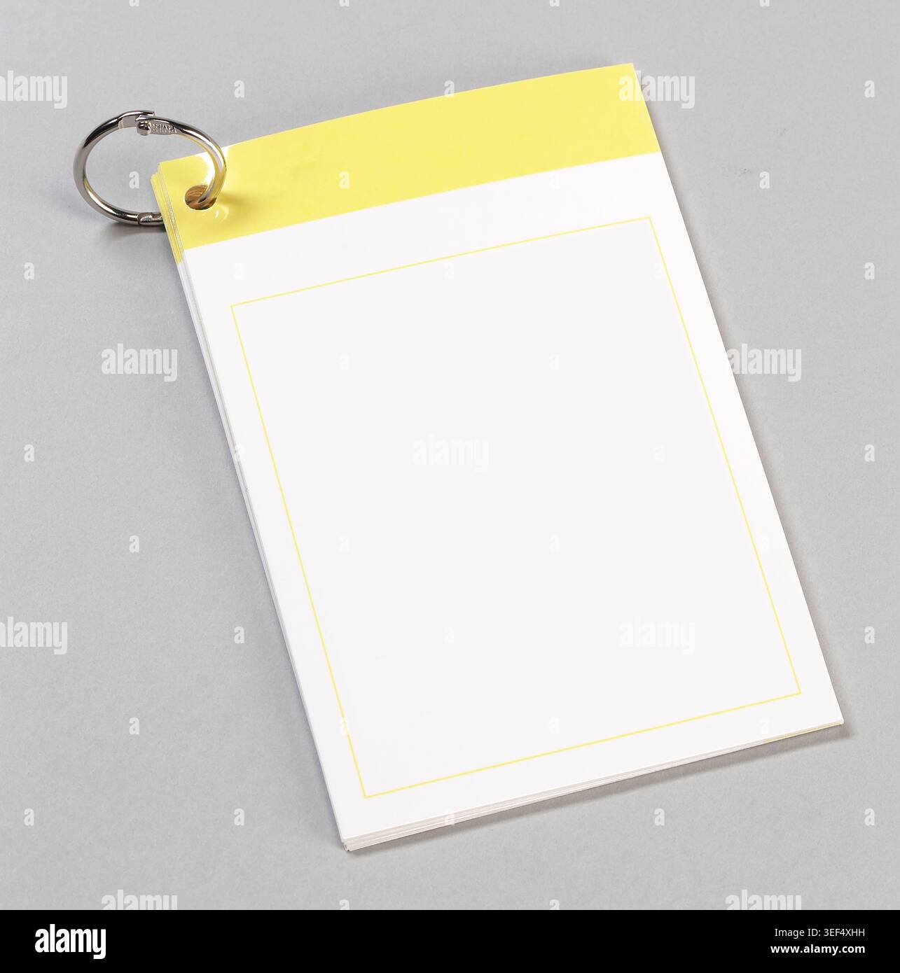 Blank note paper notebook Stock Photo