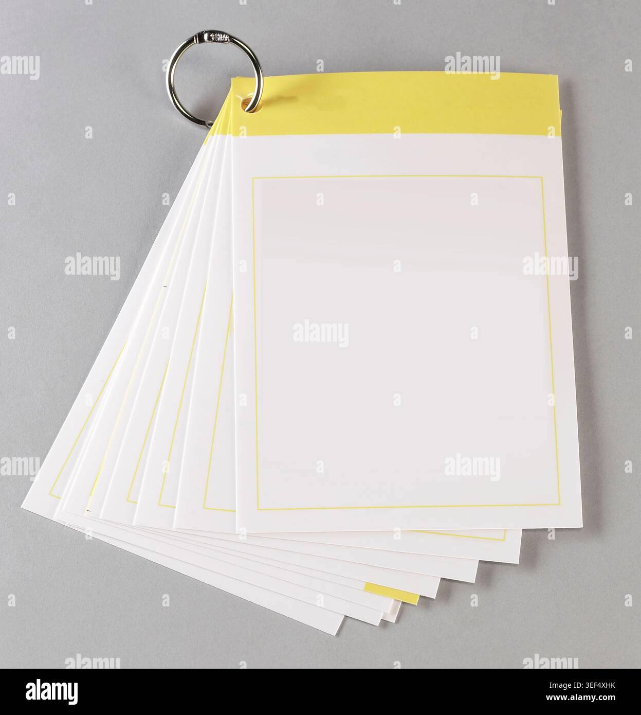 Blank note paper notebook Stock Photo