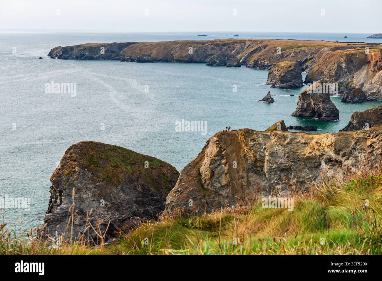 Bedruthan Steps Stock Photo