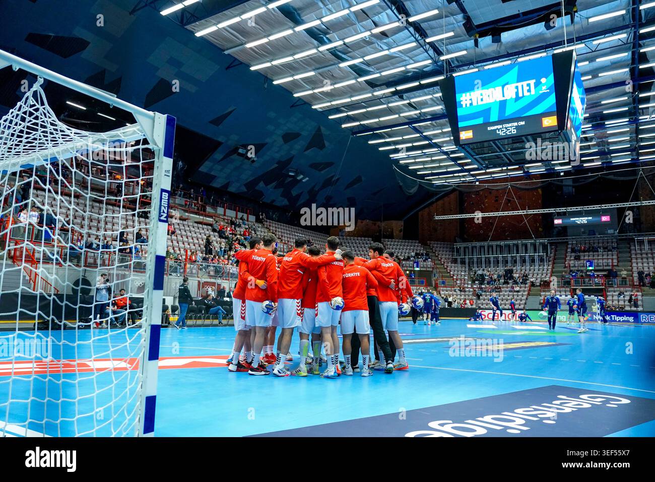Gjøvik 20260513. The Turkish team before the World Championship ...