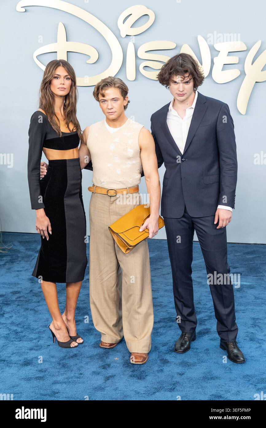 New York, NY, USA on May 12, 2026: Kaia Gerber, Igby Rigney and Homer ...