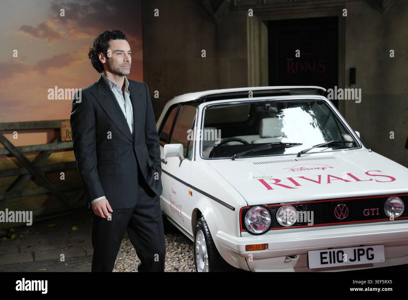 Two Rivers Vip Imax Aidan Turner arriving for the world premiere of season two of Rivals ...