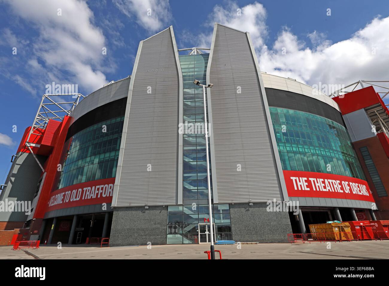 Manchester United Theatre of Dreams - Old Trafford, Old Trafford, Manchester, England, UK. Stock Photo