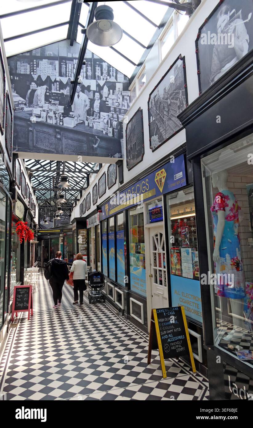 Wigan Royal Arcade, Wigan, England, UK. Stock Photo