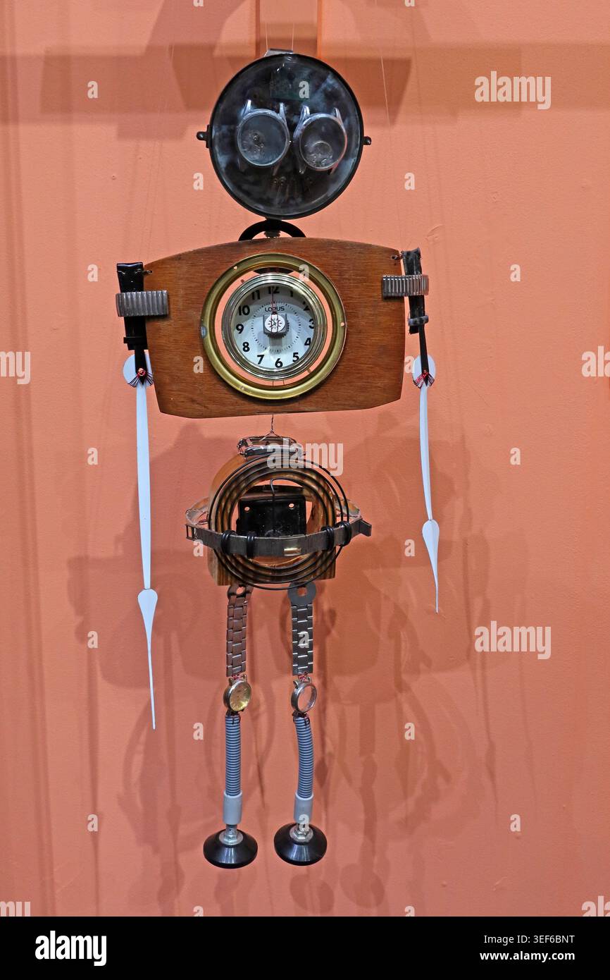Time Embodied by Abi Maria Kerner on display at Wigan's Voice, Wigan, England, UK. Stock Photo