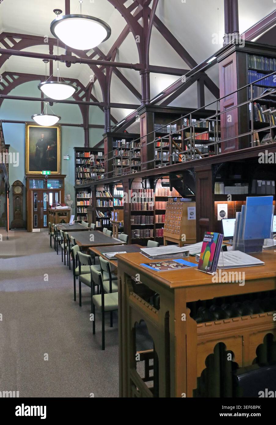 Wigan Museum Archives. Stock Photo