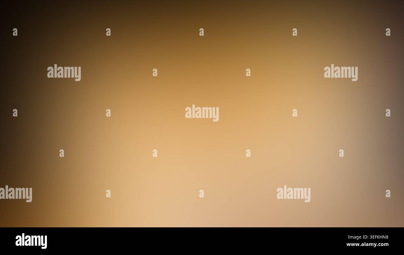 Warm brown gradient background with dark vignette, abstract soft backdrop Stock Photo