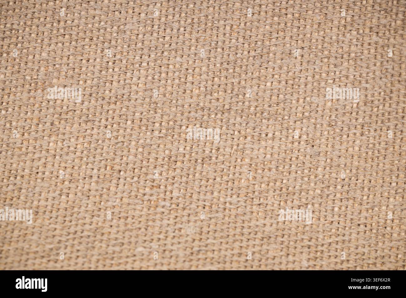 Natural Beige Burlap Texture Fabric Background Stock Photo