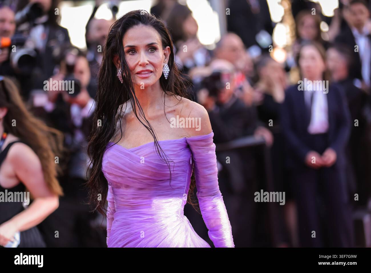 Cannes, France. 13th May, 2026. Demi Moore attends the red carpet of "La Vie d'une Femme" at the 79th Cannes Film Festival in Cannes, France. Credit: SOPA Images Limited/Alamy Live News Stock Photo