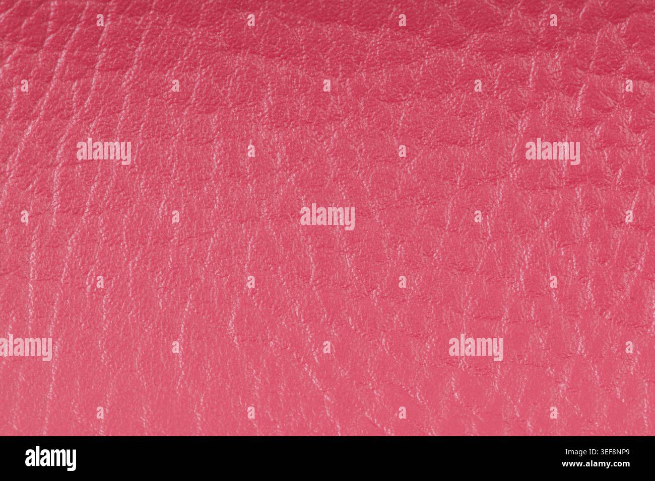 Pink leather texture closeup detailed background Stock Photo