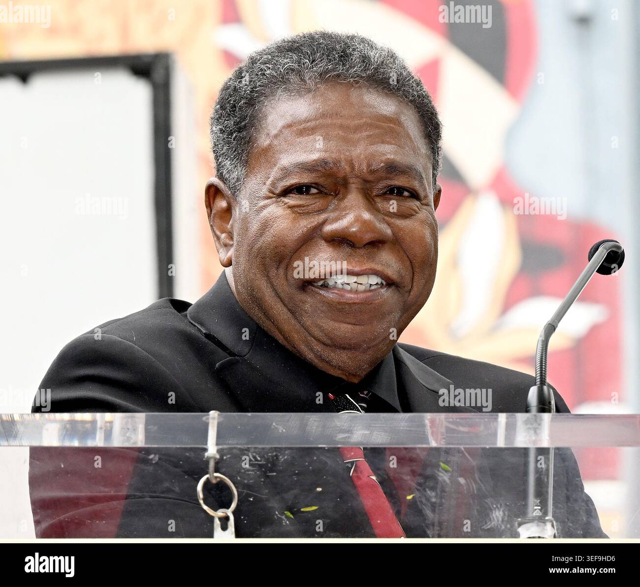 California, United States. 13th May, 2026. Musician, Paulinho Da Costa seen speaking during The Hollywood Walk Of Fame Ceremony . Credit: SOPA Images Limited/Alamy Live News Stock Photo