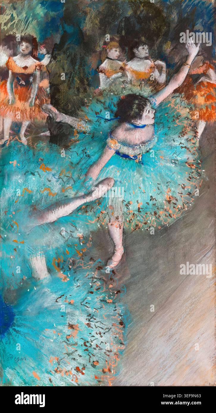 Degas dancer green hi-res stock photography and images - Alamy