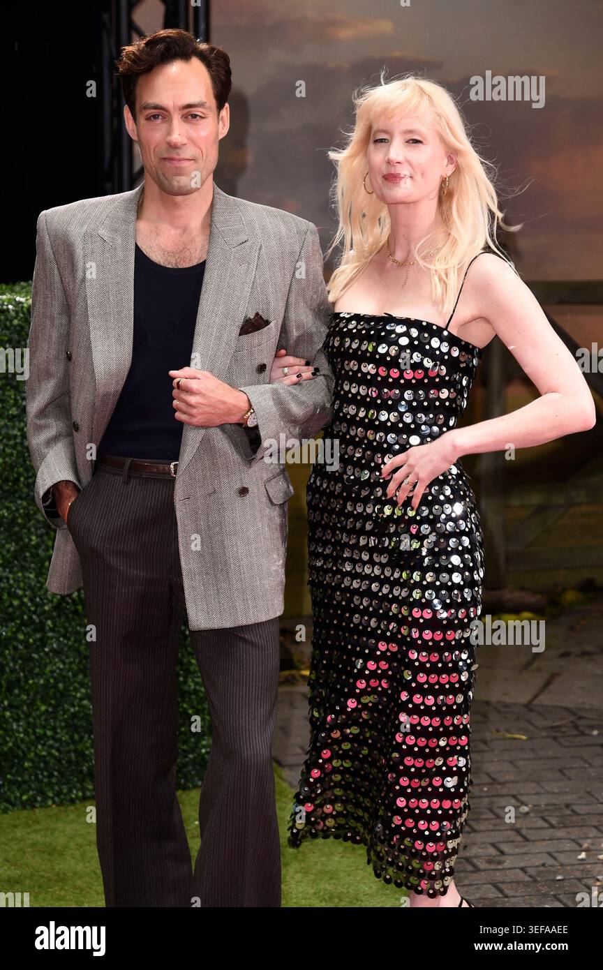 Alex Hassell with guest at the world premiere of Season 2 of the ...