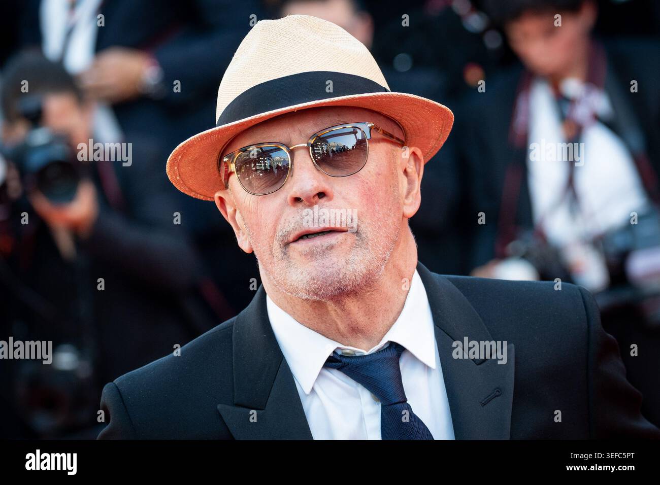 Cannes, France. 13th May, 2026. Jacques Audiard attends the "La Vie D'Une Femme" red carpet during the 79th Cannes Film Festival at Palais des Festivals. Credit: SOPA Images Limited/Alamy Live News Stock Photo