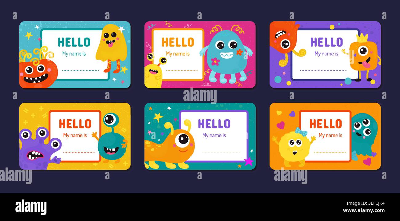 Printable sticker cartoon hi-res stock photography and images - Alamy