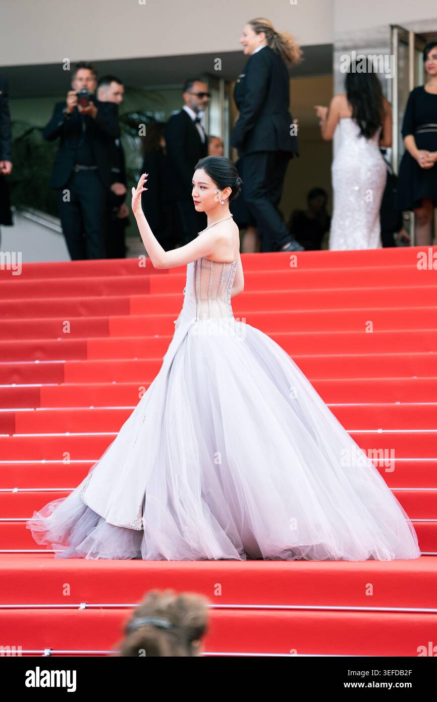 Ye Zhou attends the "Fatherland" screening during the 79th annual ...