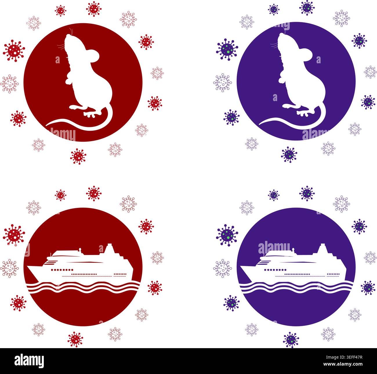 Hantavirus symbol icon illustration hi-res stock photography and images ...