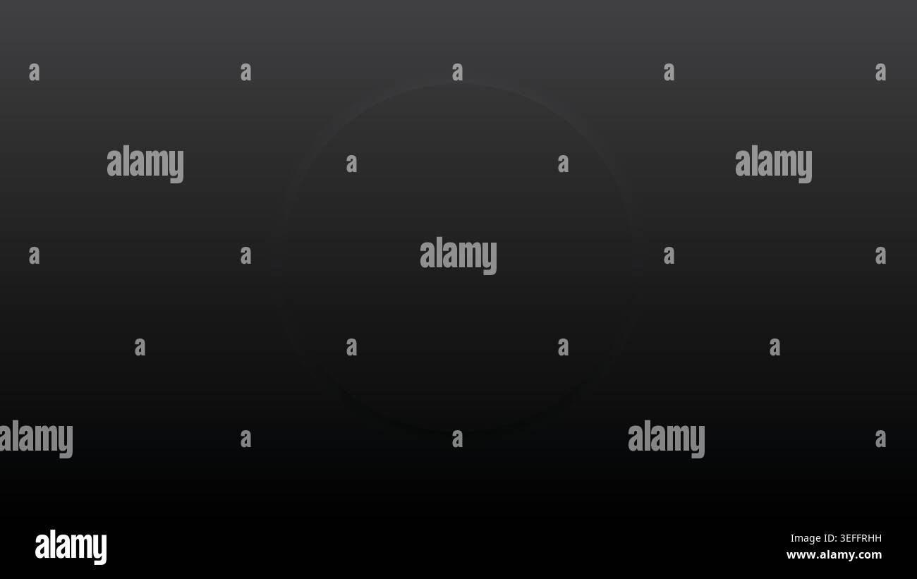 A sleek orange sphere set in a recessed circular black background with soft 3D shadows and modern UI style Stock Vector