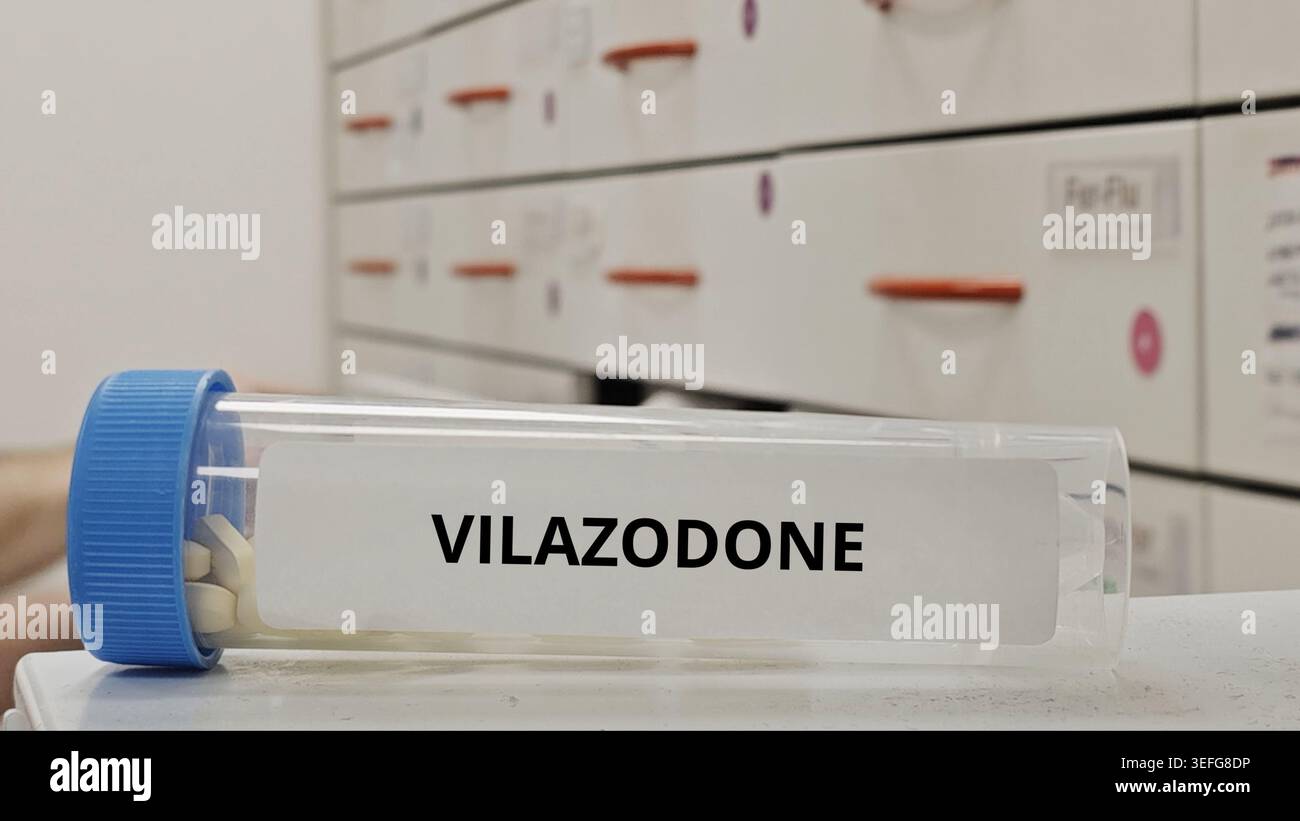 VILAZODONE tablets used to treat major depressive disorder a serotonin ...