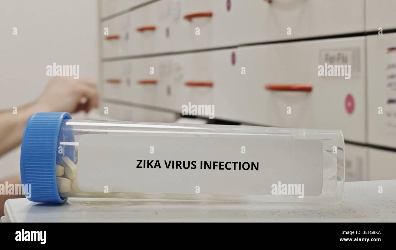 Image showcasing ZIKA VIRUS INFECTION treatment tablets used to manage symptoms of ...