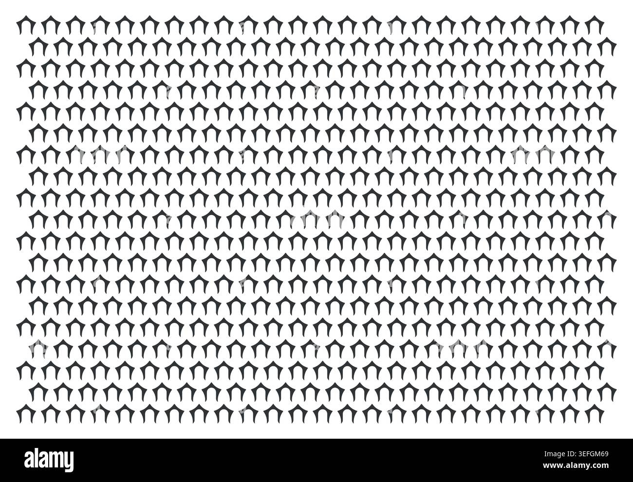 fabric, textile geometric pattern on white background. Stock Vector