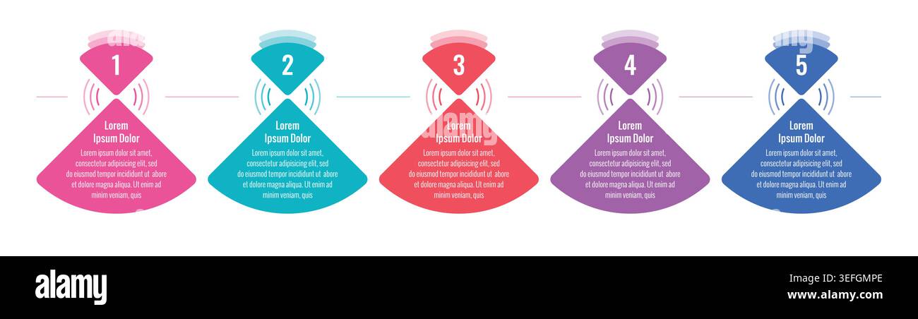 Vector Infographic design with icons. process diagram, flow chart, info ...