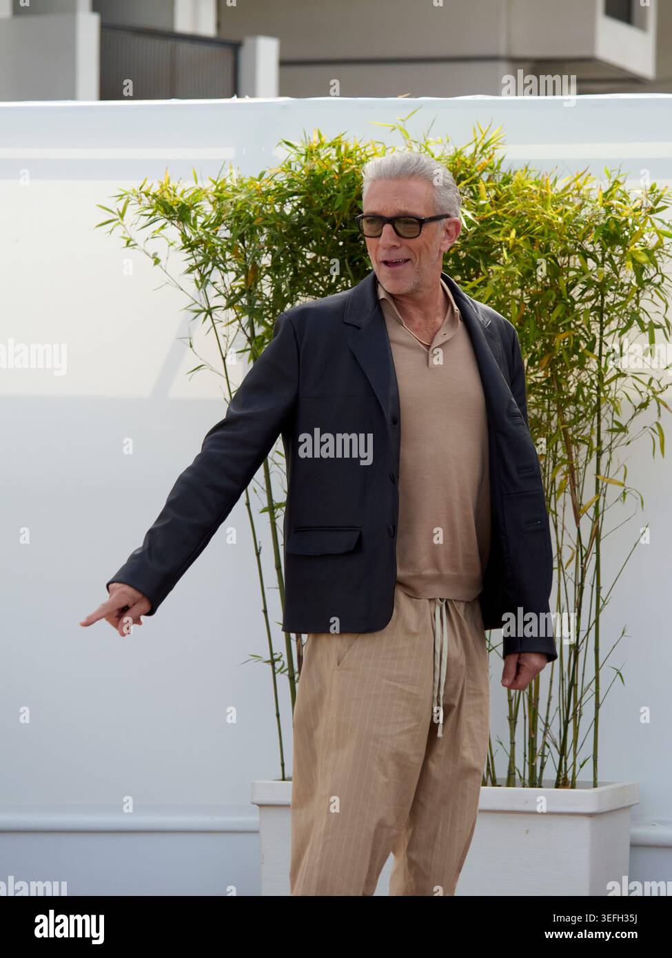 Cannes, France, 15th May, 2026. Vincent Cassel poses during the ...