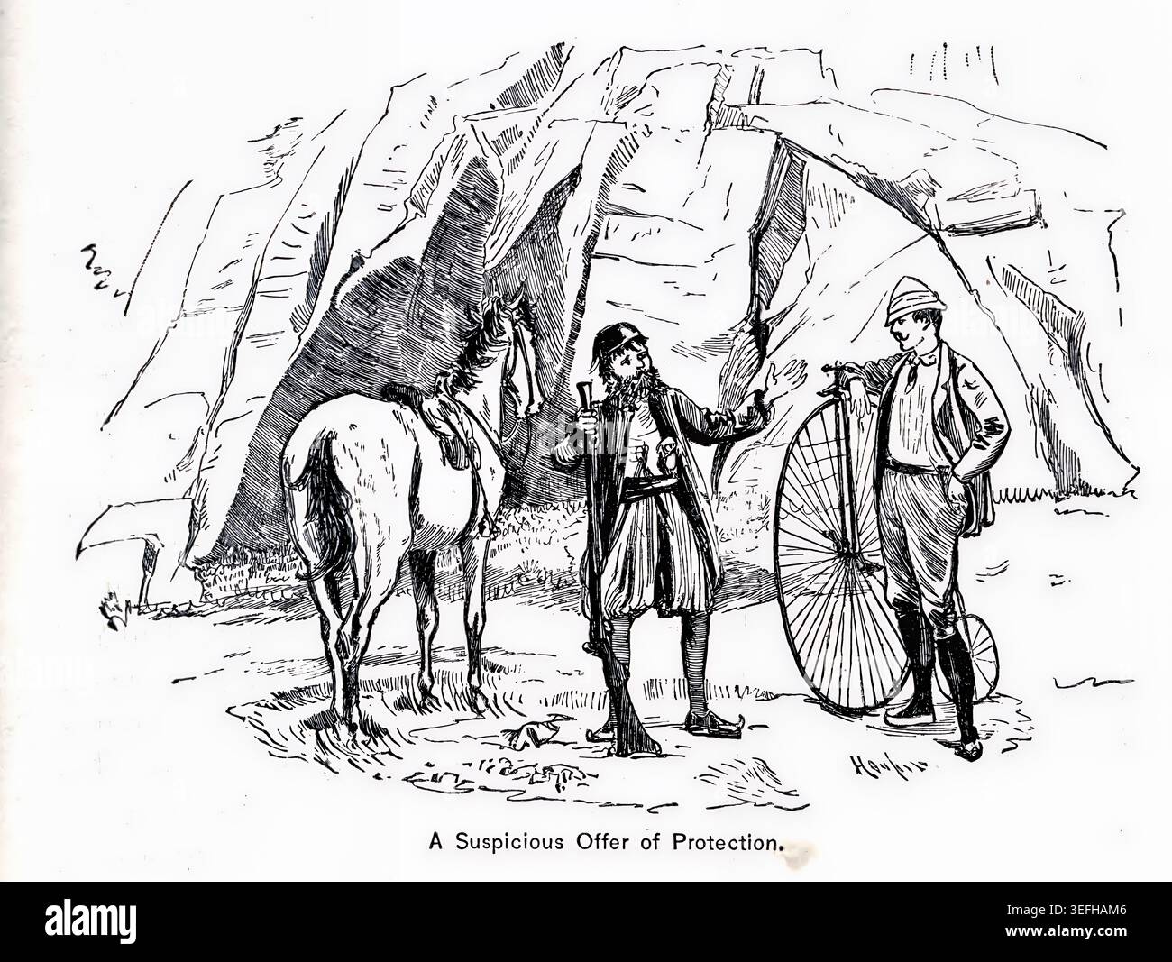 Highwayman illustration hi-res stock photography and images - Alamy