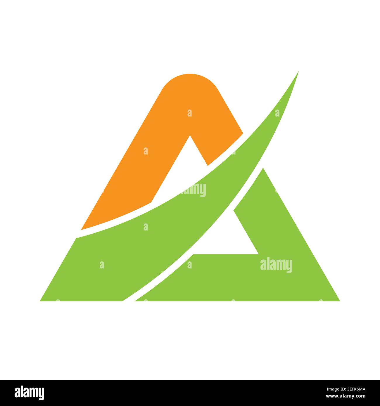 Letter a modern professional logo design Stock Vector