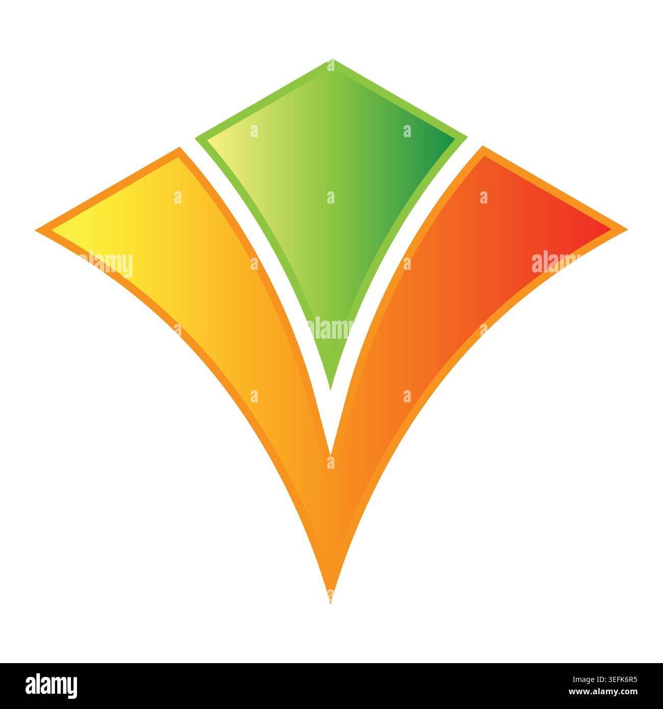 Letter v professional modern logo design Stock Vector