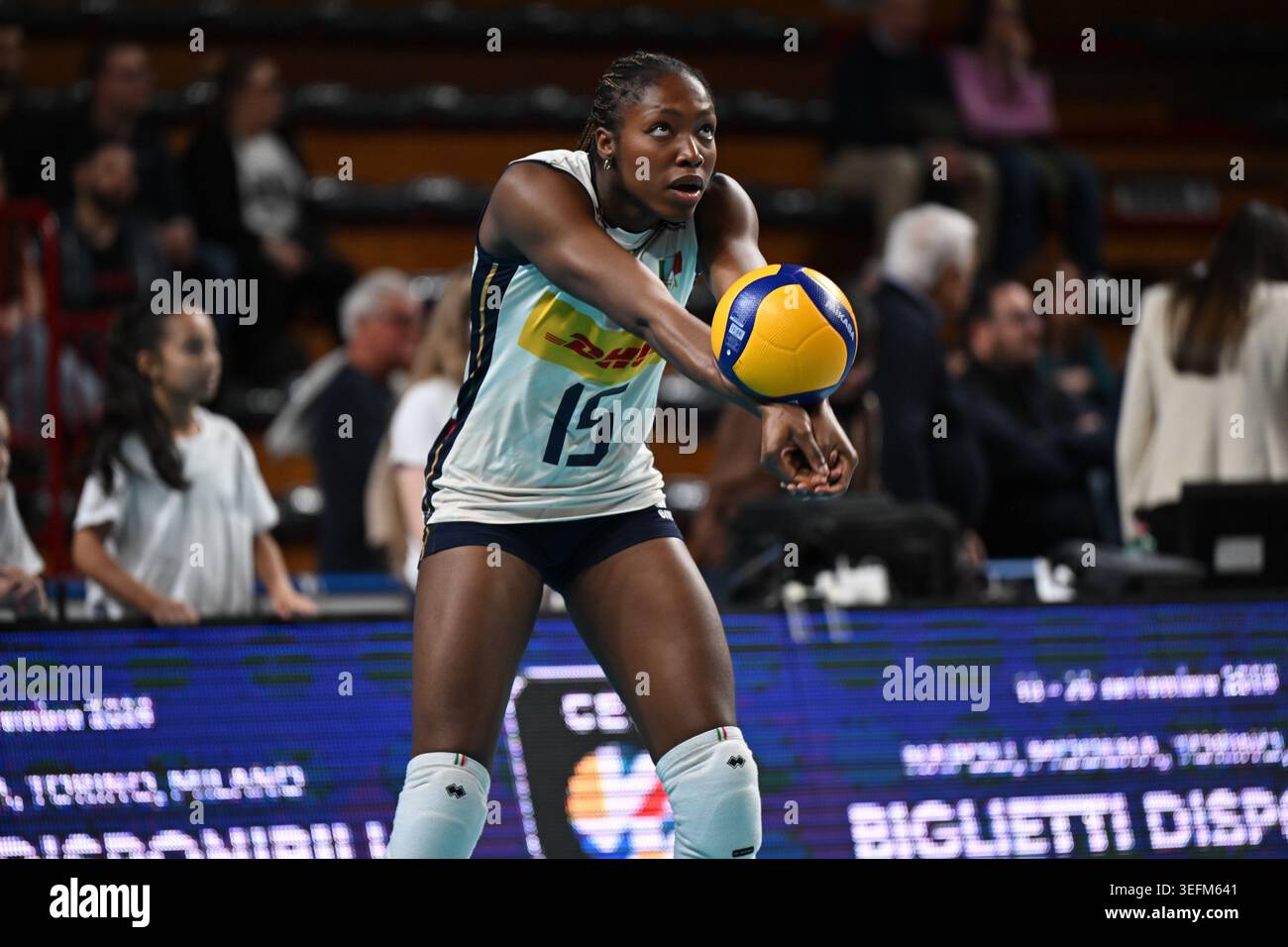 Adigwe Merit Chinenyenwa (ITA) during Italy-France BPER test match ...