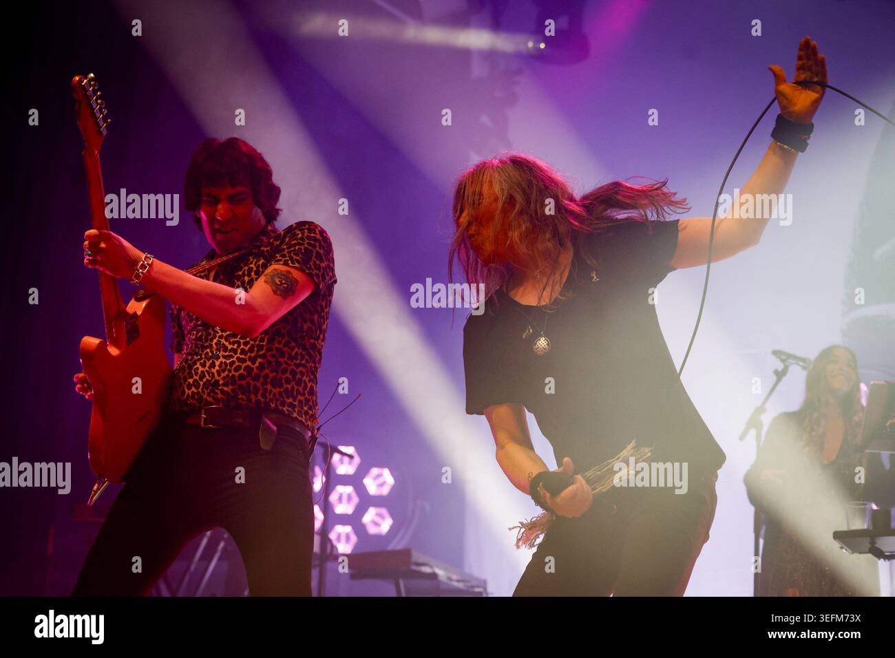 The Catalan band Sopa de Cabra during a concert at Razzmatazz, on 15 ...