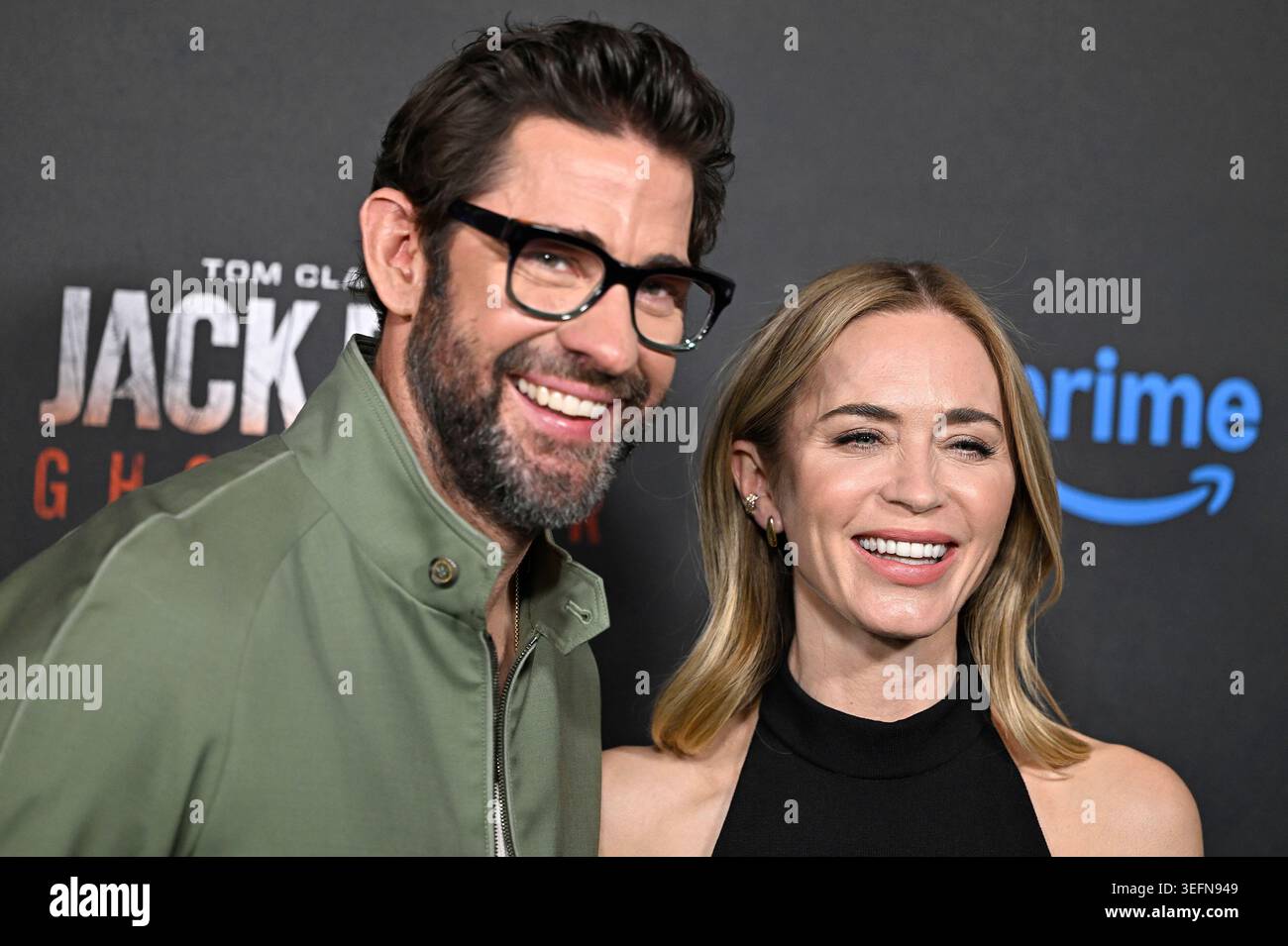 New York, USA. 15th May, 2026. (L-R) John Krasinski and Emily Blunt ...