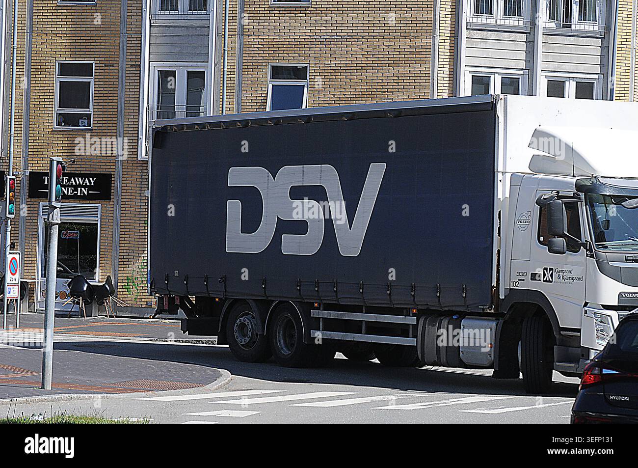Copenhagen/Denmark /15 .may 2026/ DSV DELIVERY TRCUK IN KSTRUP ...