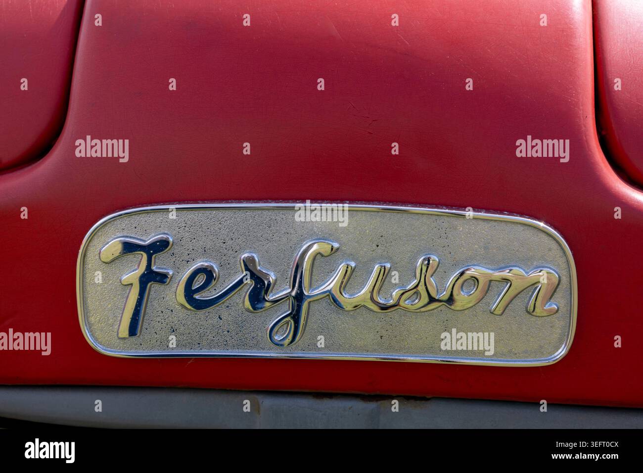 Ferguson Tractor badge Stock Photo