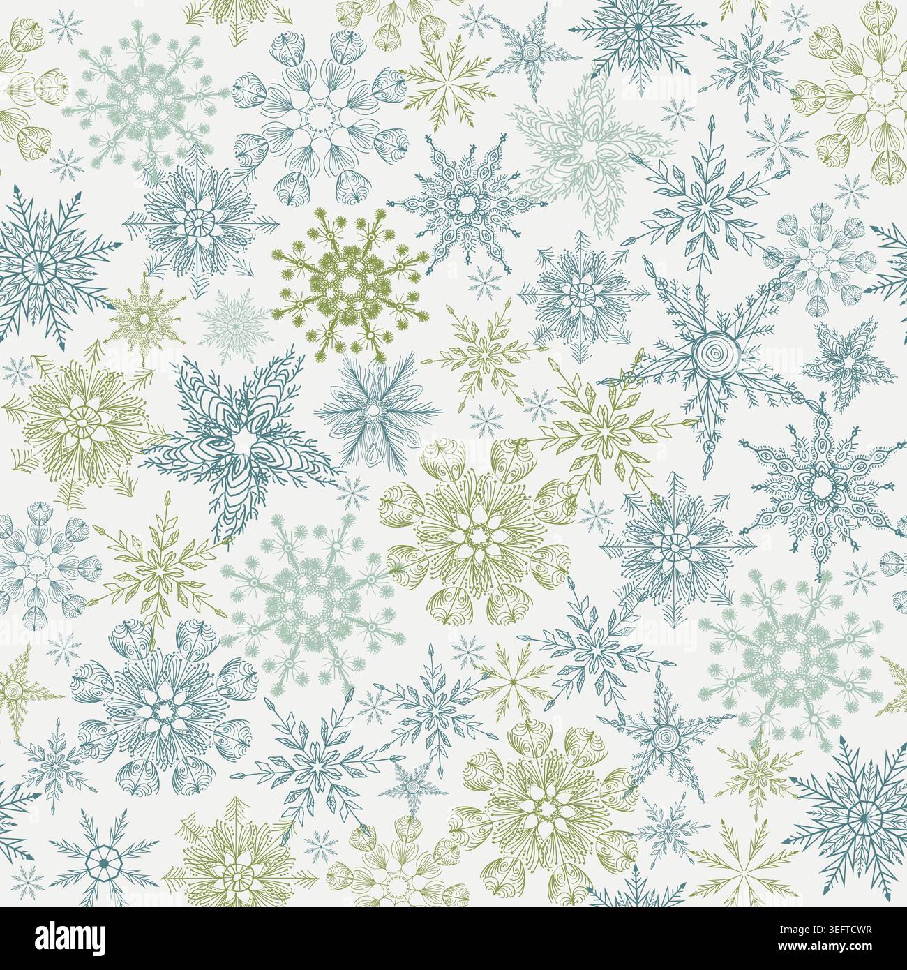 Merry Christmas, Happy New Year seamless pattern for greeting cards ...
