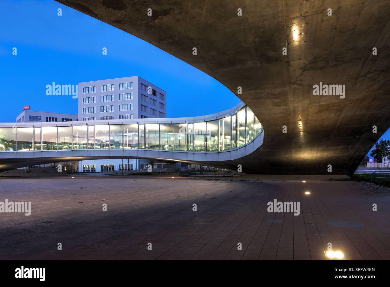 Rolex Learning Center (2010) by Sanaa architects group is the library ...