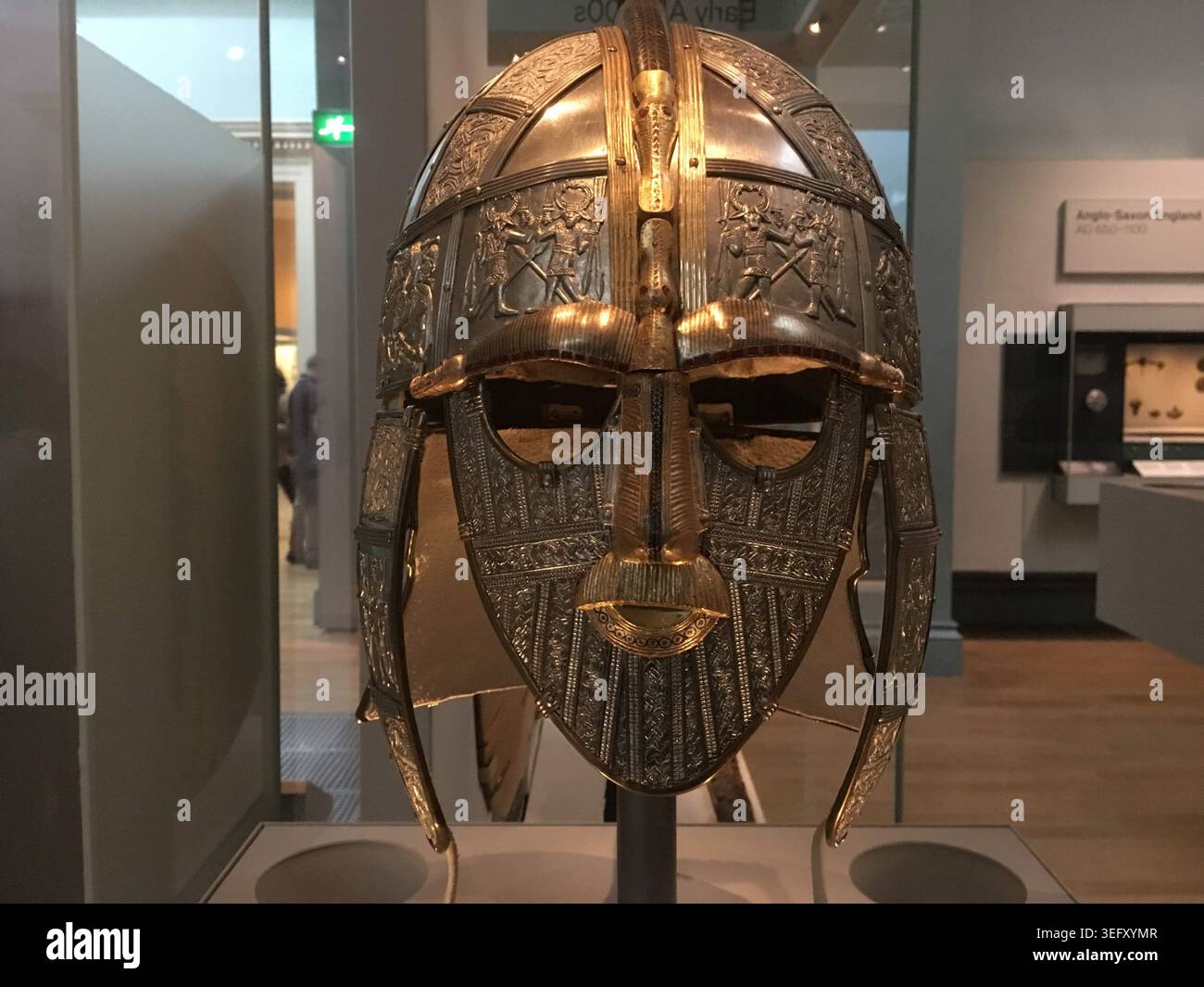 The Reconstructed Sutton Hoo Helmet A 7th century Anglo Saxon Artifact the-reconstructed-sutton-hoo-helmet-a-7th-century-anglo-saxon-artifact