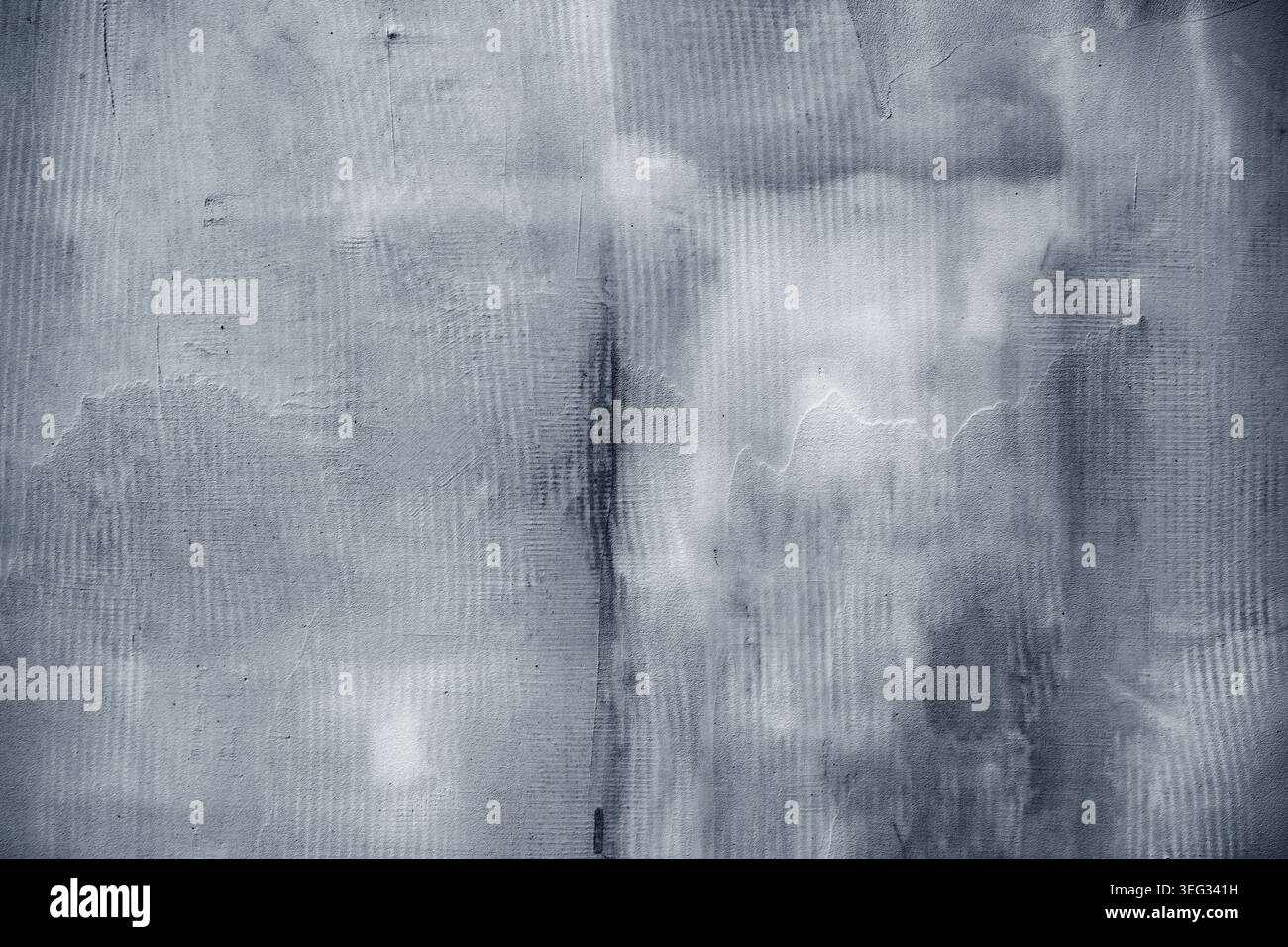 Abstract gray concrete wall texture with subtle patterns, stains and rough industrial surface Stock Photo
