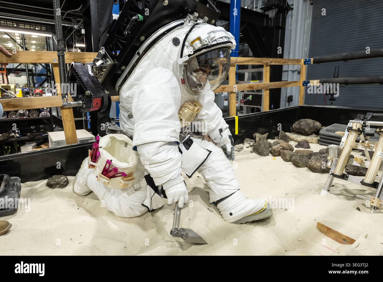 Photographic support from the Elevated Suit Pressure (ESP) Test ...
