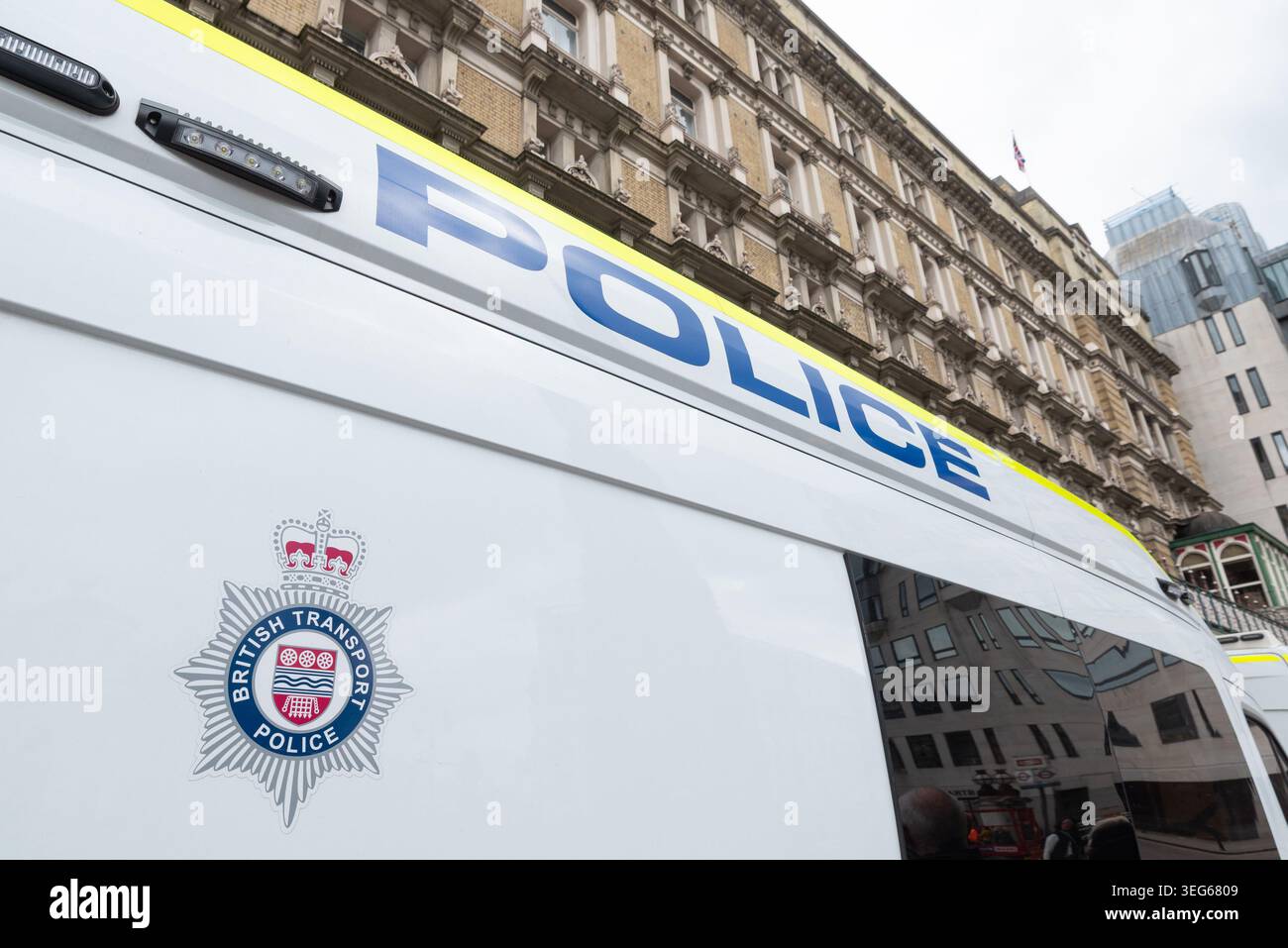British transport police badge hi-res stock photography and images
