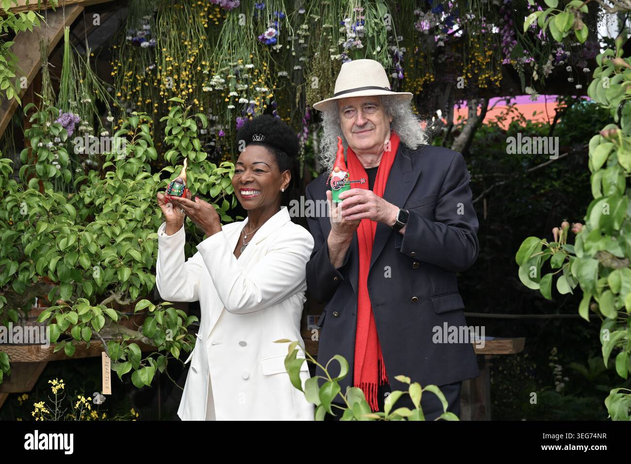 London, UK. 18th May, 2026. Sir Brian May and Floella Benjamin with ...