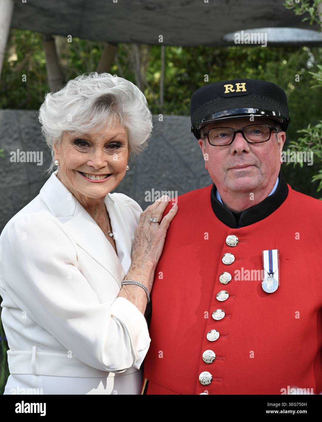 London, UK, 18 May 2026. Angela Rippon at the RHS Chelsea Flower Show ...