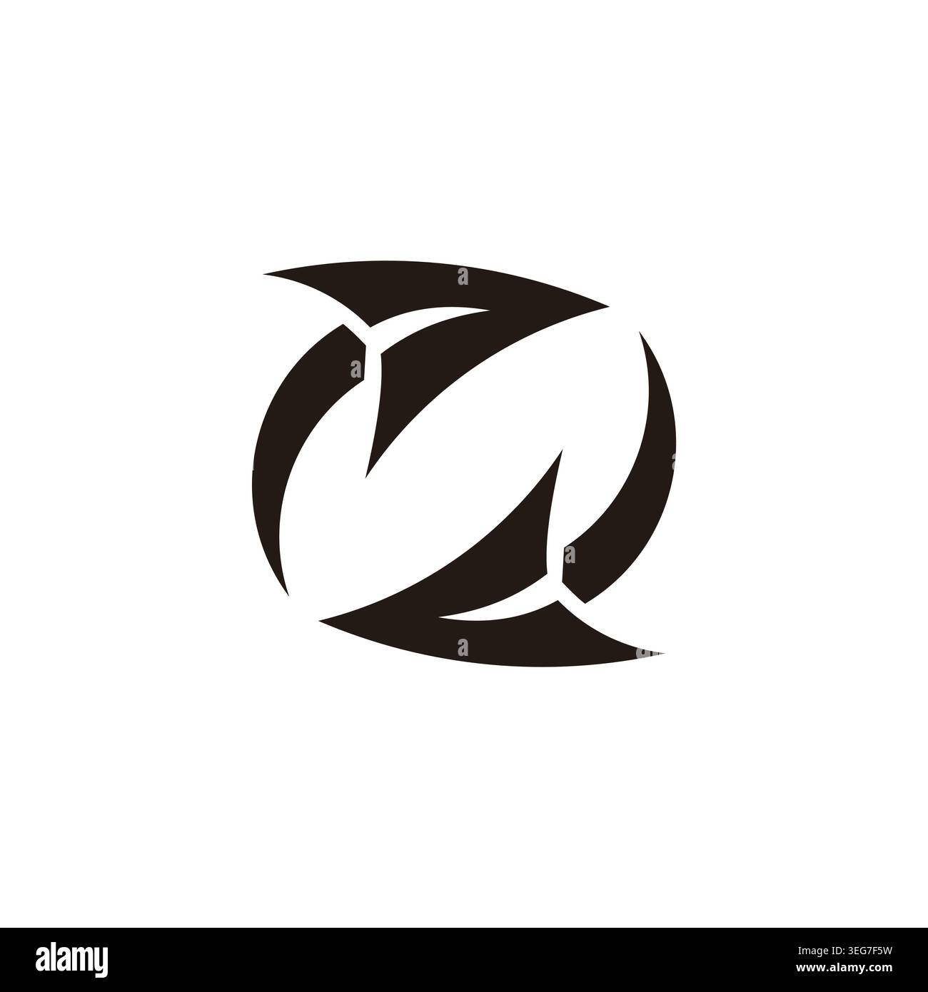 reload refresh rotation arrow simple geometric logo vector Stock Vector