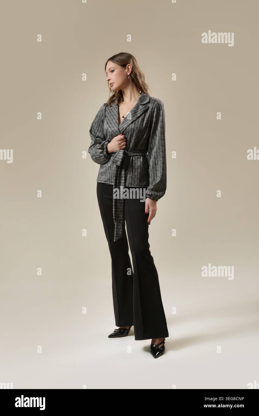 Professional woman in black blazer hi-res stock photography and images ...