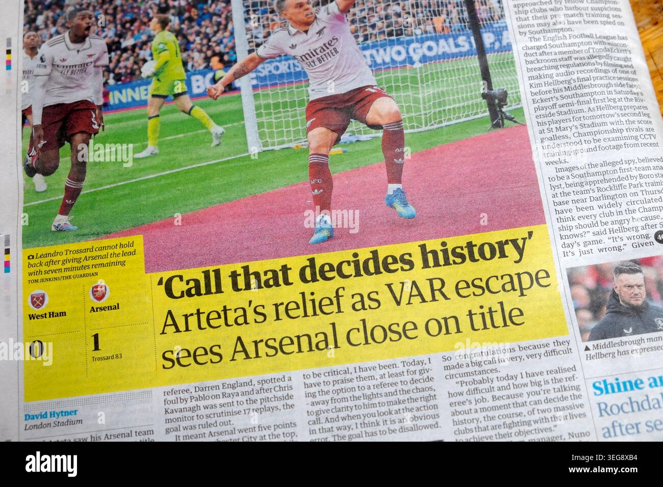 Premier league 2026 arsenal hi-res stock photography and images - Alamy