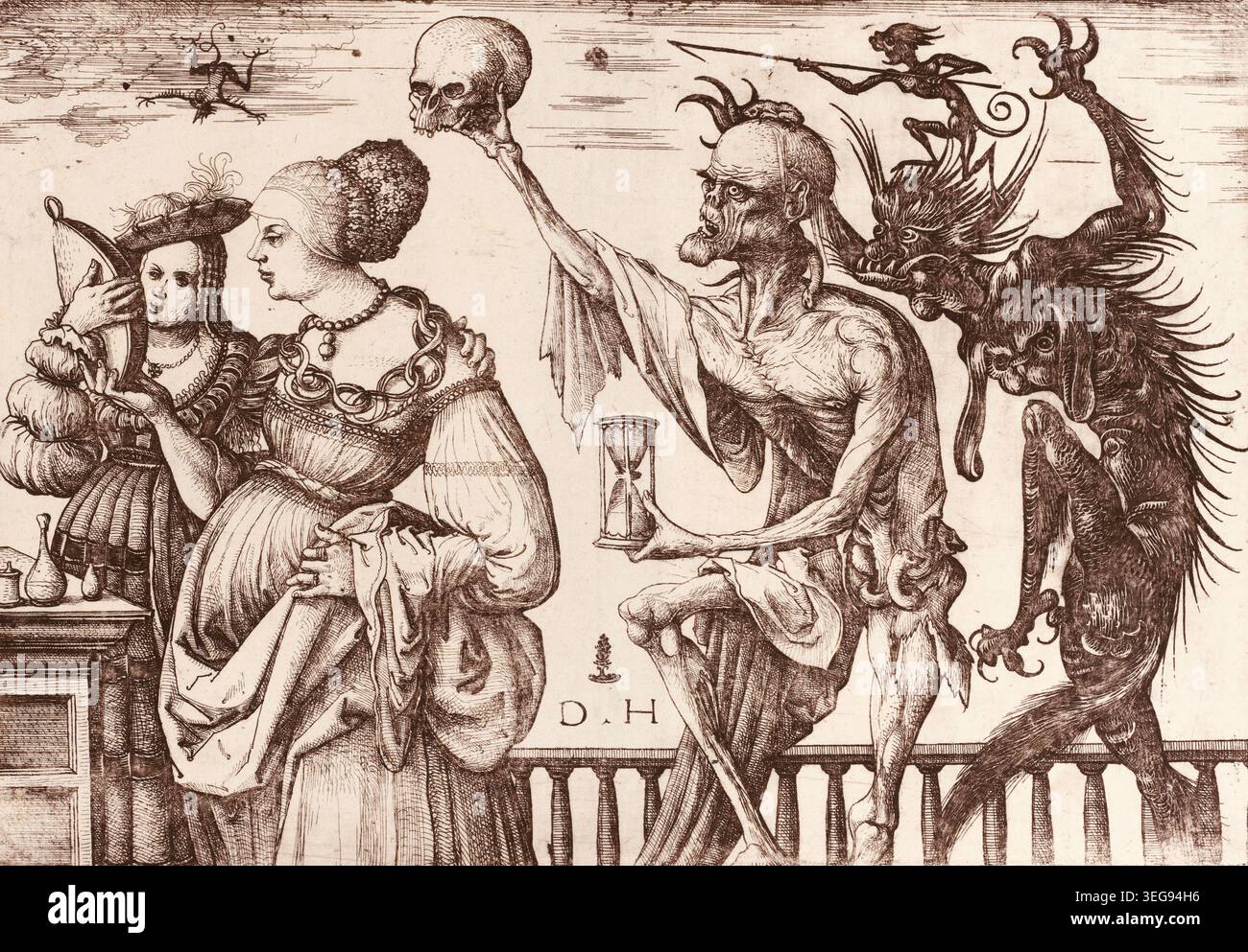 Etching by daniel hopfer hi-res stock photography and images - Alamy